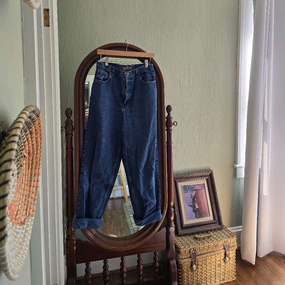 Vintage Route 66 Denim Blue Jeans - Picture 2 of 6